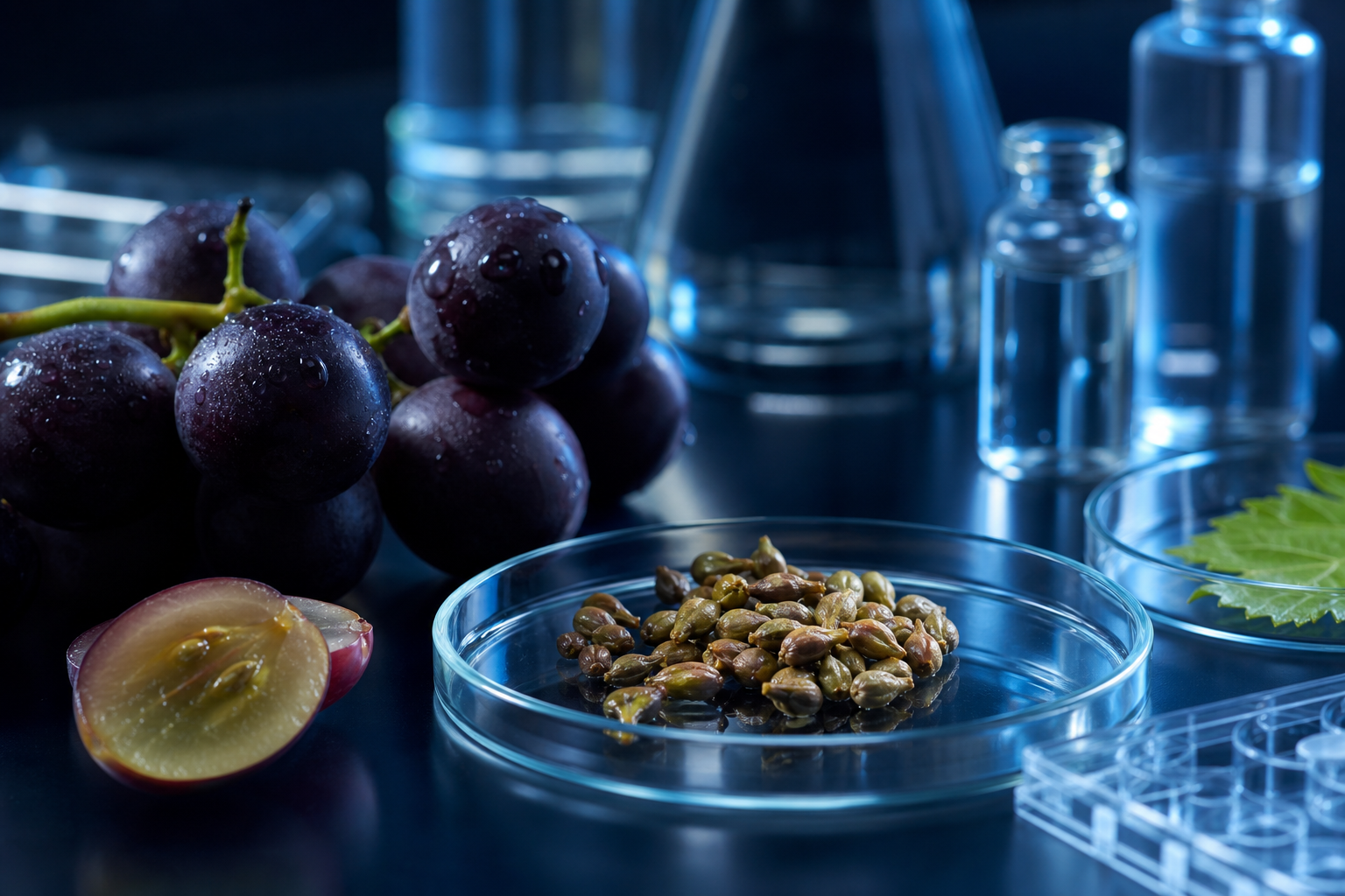 Premium botanical grape seed sourcing